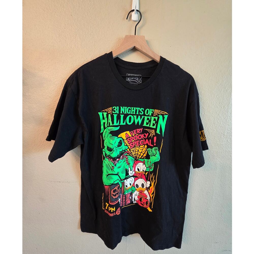 Monster Posse 31 Nights of Halloween T-Shirt SZ XL Spooky Disney